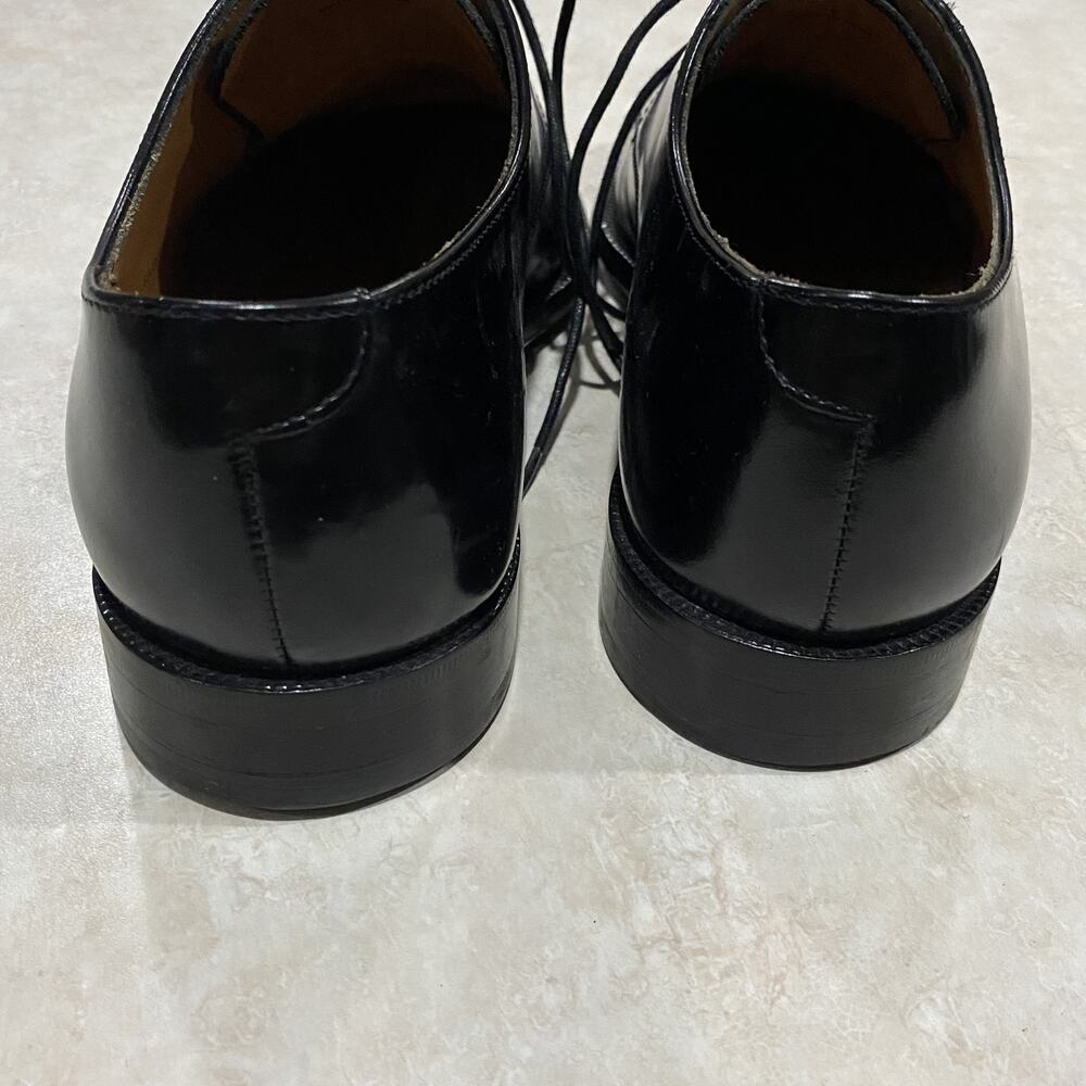 Cole Haan Men's Cap Toe Oxford Dress Shoes Black Leather Size 7 - Picture 4 of 9